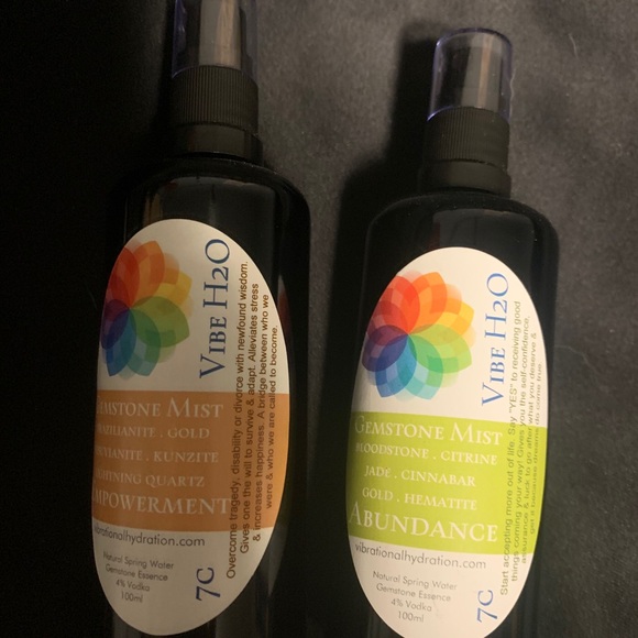 Brand new Two Bottles of Gemstone Mist 100ml each - Picture 2 of 5